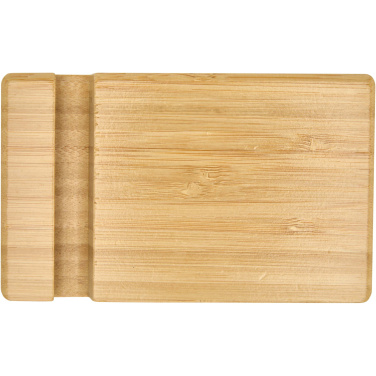 Logo trade advertising product photo of: Bubup bamboo 2-angled tablet and phone stand
