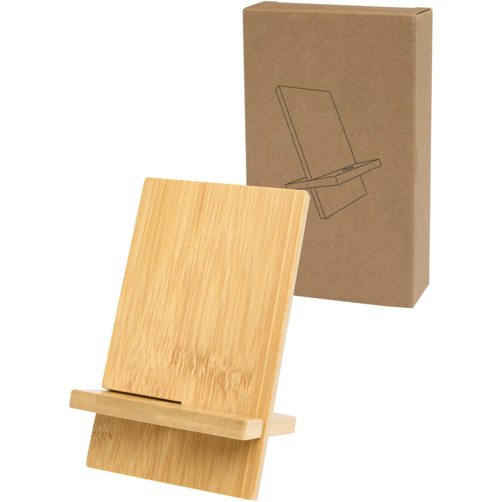 Logotrade business gifts photo of: Ceibo detachable bamboo phone stand