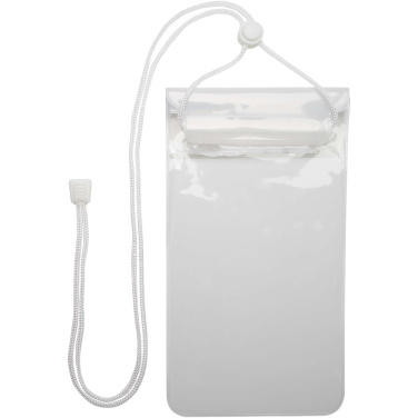 Logo trade business gifts image of: Dombay waterproof phone pouch size XL