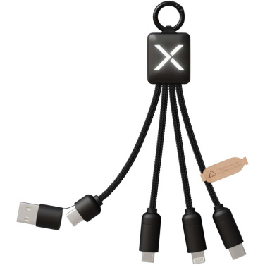 Logotrade promotional gift image of: SCX.design C13 15W 5-in-1 charging cable