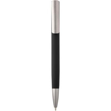 Logo trade promotional merchandise image of: Ziggur aluminium ballpoint pen (blue ink)