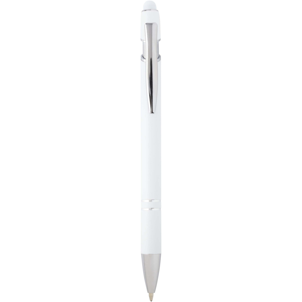 Logotrade promotional giveaway image of: Kish ballpoint pen with silver finish (blue ink)