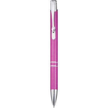 Logotrade promotional product image of: Moneta recycled aluminium ballpoint pen (blue ink)
