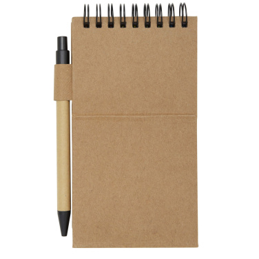 Logotrade promotional gift picture of: Flipper sticky notepad with ballpoint pen (black ink)