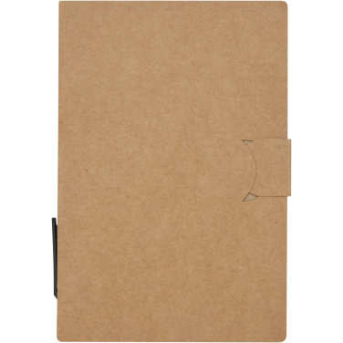 Logotrade promotional gift picture of: Swift sticky notes booklet with ballpoint pen (black ink)