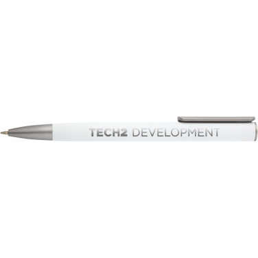 Logo trade promotional products picture of: Ziguur recycled aluminium ballpoint pen (black ink)