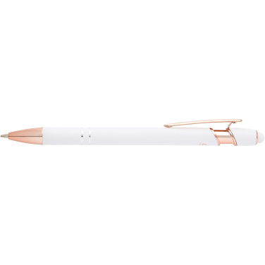 Logo trade promotional product photo of: Nanna ballpoint pen with rose gold finish (black ink)