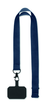 Logo trade business gifts image of: Phone holder lanyard