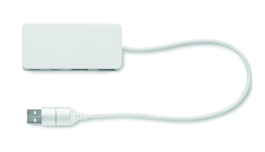 Logotrade promotional product picture of: USB hub 4 ports 27,5 cm