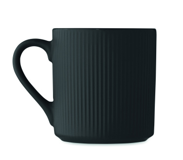 Logotrade business gifts photo of: Ribbed ceramic mug mat 340 ml