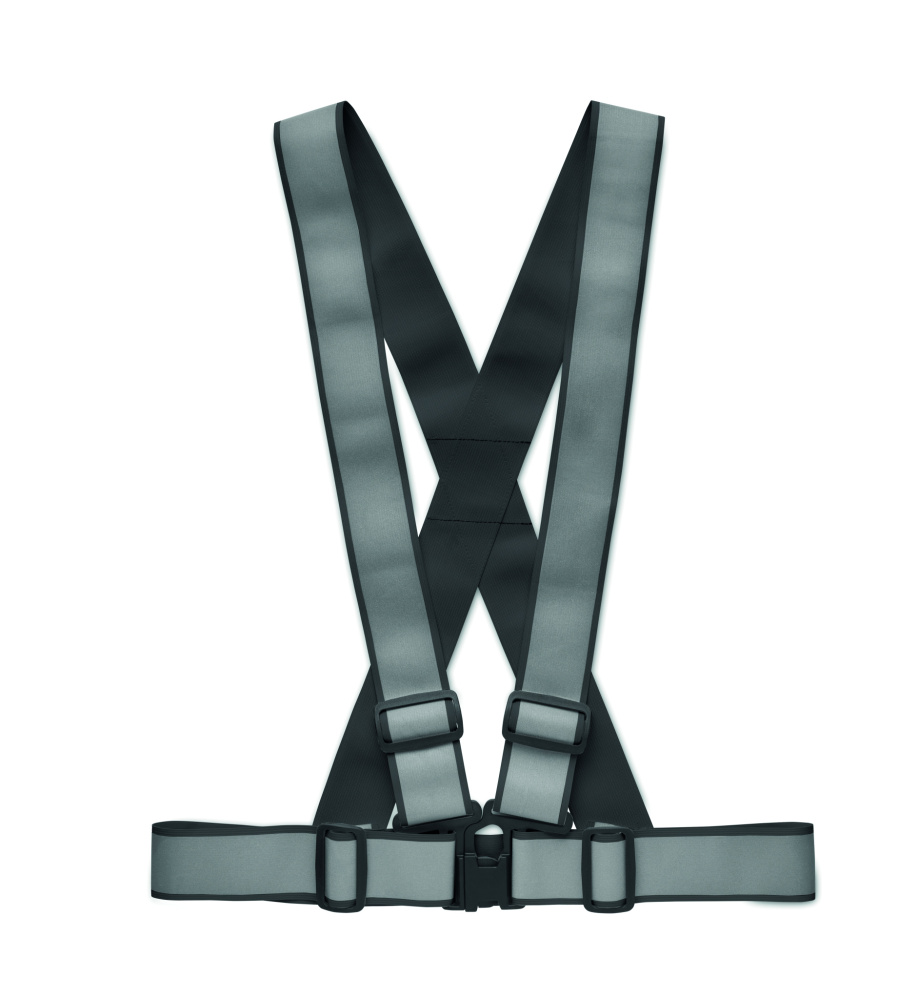 Logo trade promotional giveaways picture of: Adjustable 360 reflective belt