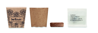 Logo trade promotional items picture of: Sunflower growing kit