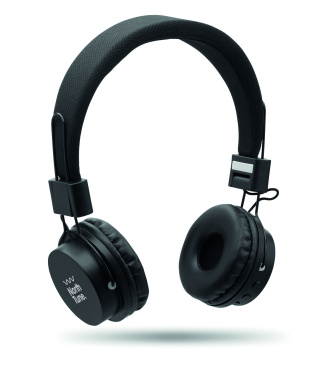 Logotrade advertising product image of: ABS wireless foldable headphone