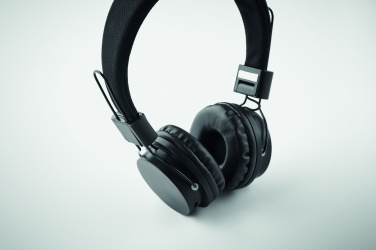 Logotrade corporate gift image of: ABS wireless foldable headphone