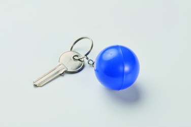 Logo trade promotional giveaway photo of: PU ball shape key ring