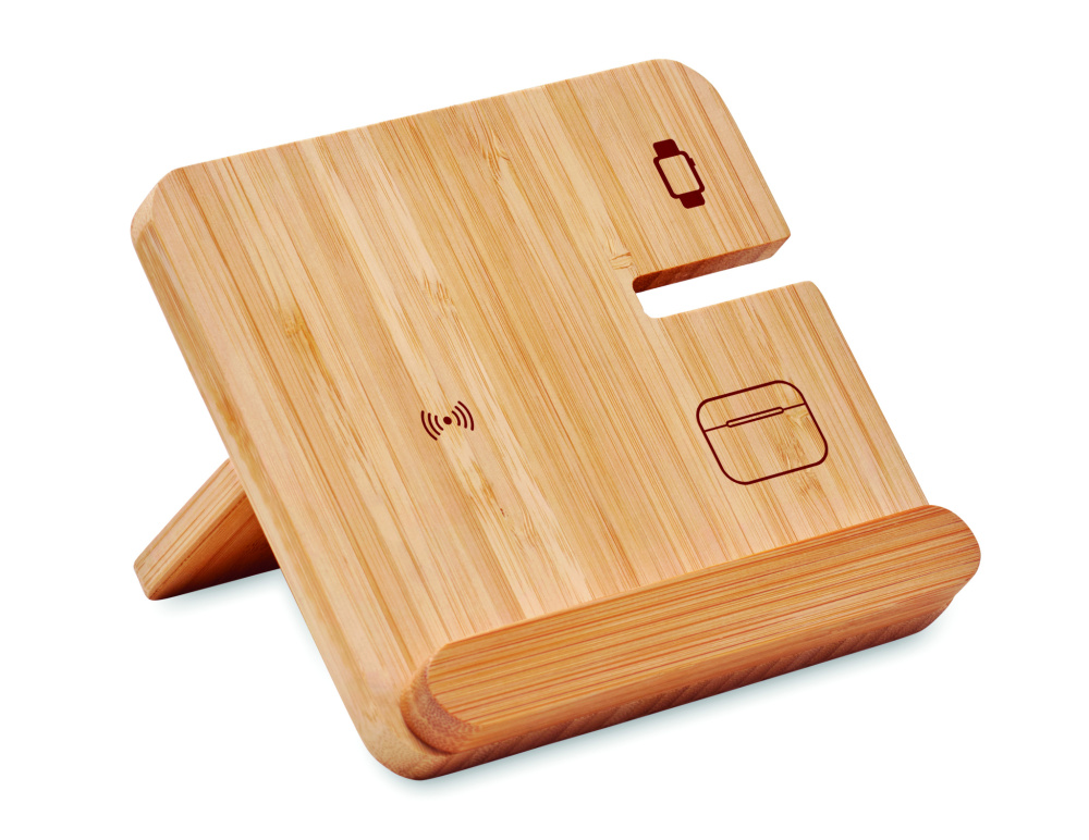 Logotrade advertising product image of: 3 in 1 15W wireless charger
