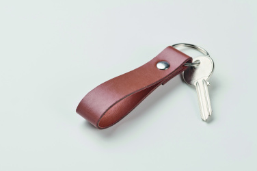 Logo trade business gift photo of: PU loop key ring