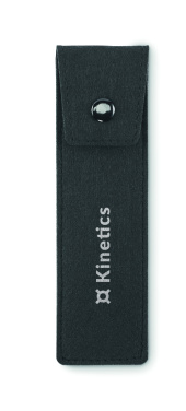 Logo trade promotional giveaway photo of: RPET felt pencil case
