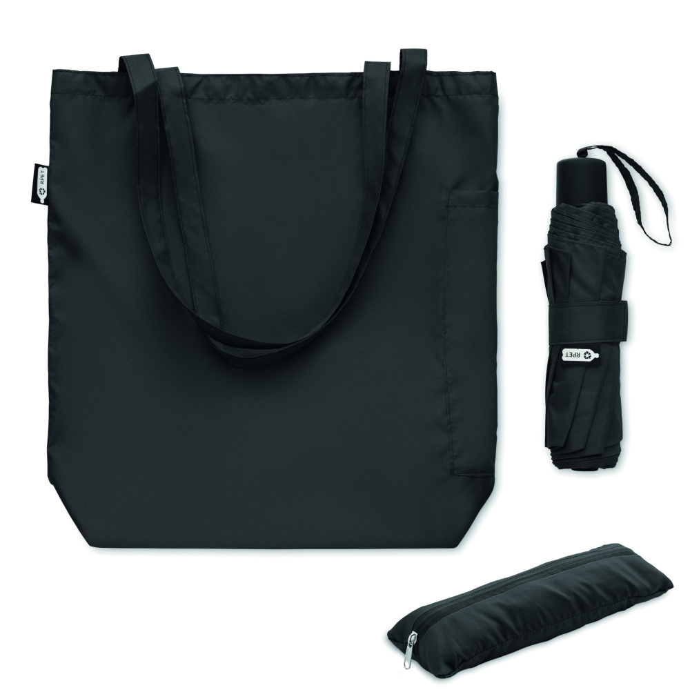 Logotrade promotional giveaways photo of: 21 inch RPET umbrella set