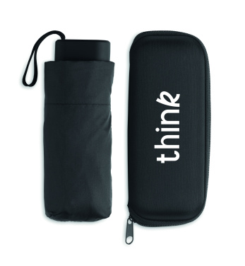 Logo trade promotional item photo of: 19 inch foldable umbrella