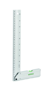 Logotrade promotional products photo of: Aluminium level ruler 30 cm