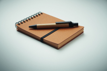 Logotrade business gift image of: Recycled notebook with ball pen