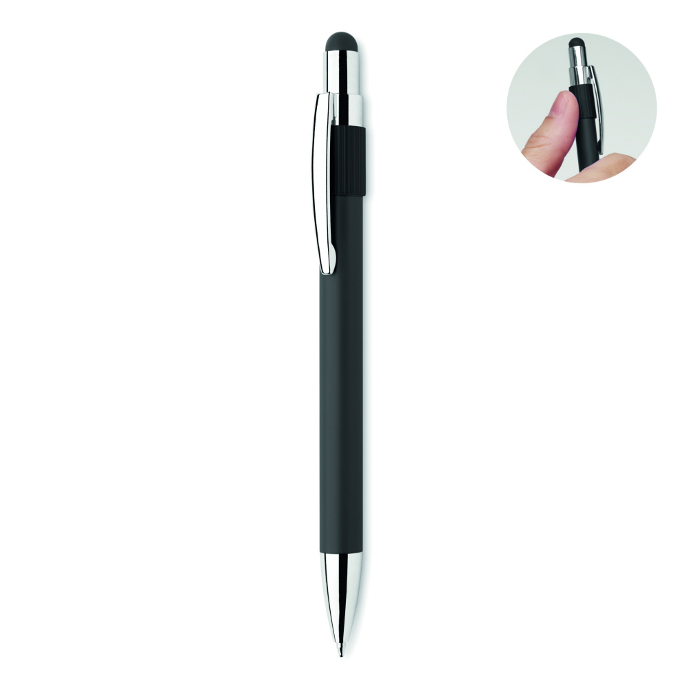 Logo trade promotional merchandise photo of: Stylus spinner pen