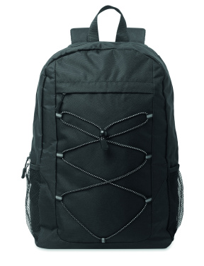 Logotrade promotional merchandise photo of: 600D RPET polyester backpack