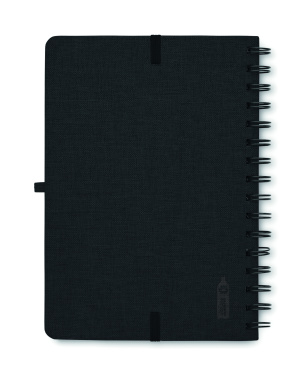 Logotrade promotional product picture of: A5 notebook with phone holder