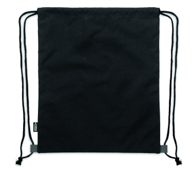Logotrade advertising products photo of: RPET PU drawstring bag 2 tone