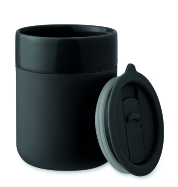 Logo trade advertising products image of: Ceramic tumbler 330 ml