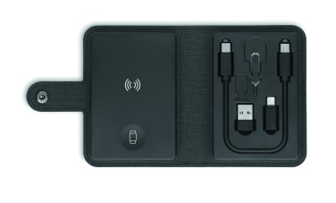 Logo trade promotional items image of: 4 in 1 cable connector set 15W