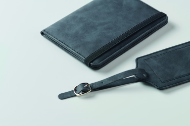 Logotrade promotional item picture of: Passport and luggage tag set