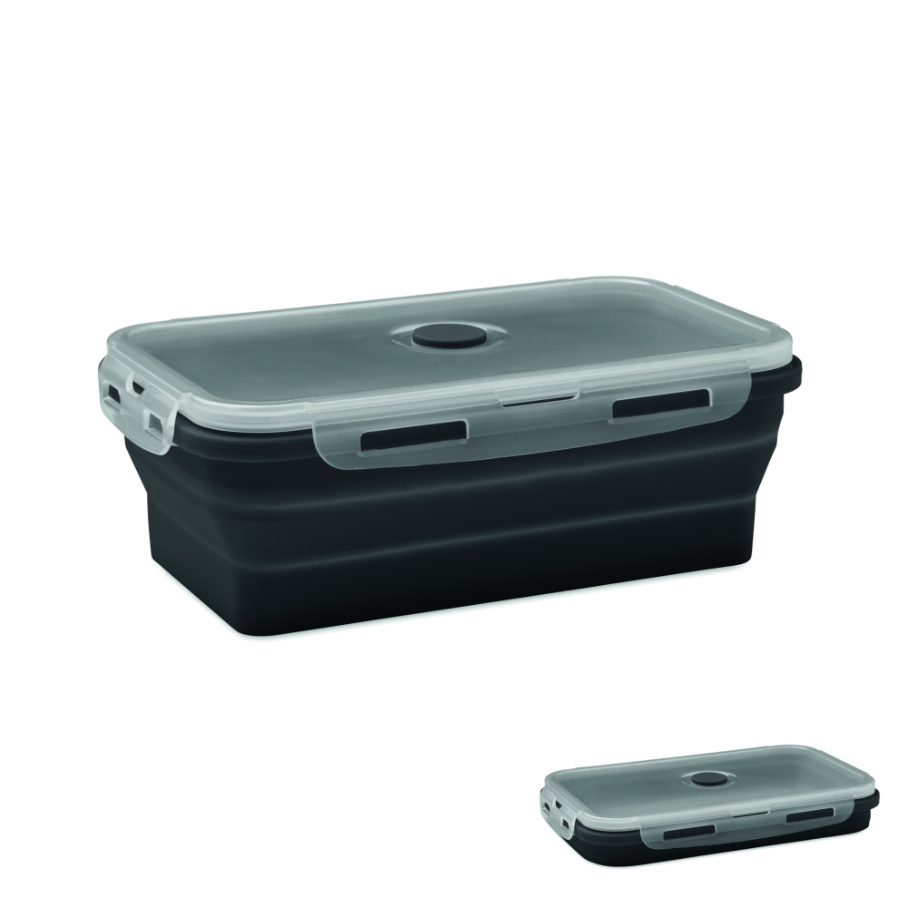 Logotrade promotional giveaway image of: Collapsible silicone lunch box