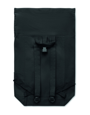 Logo trade promotional gifts image of: Roll top backpack 390 gr/m²