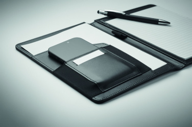 Logo trade corporate gifts picture of: A5 portfolio 300D RPET
