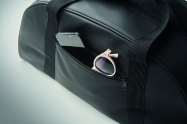 Logo trade corporate gifts image of: Duffle bag soft PU