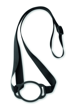 Logotrade corporate gifts photo of: Lanyard with cup holder 6cm