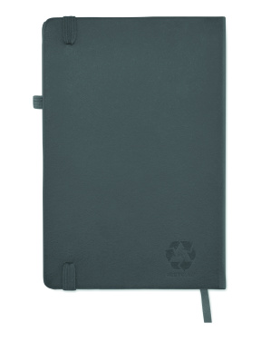 Logotrade promotional products photo of: Recycled Leather A5 notebook