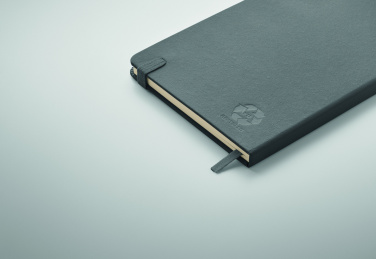 Logotrade promotional product image of: Recycled Leather A5 notebook