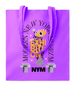 Logo trade promotional merchandise picture of: 140 gr/m² cotton shopping bag