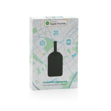 Logo trade promotional items picture of: Globetrack RCSrPolyester luggage tag with worldwide locating