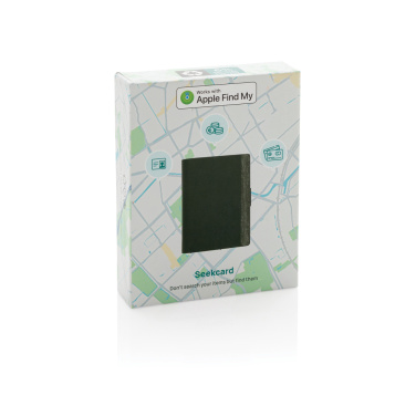 Logotrade promotional product image of: Seekcard RCS rpolyester card wallet with worldwide locating