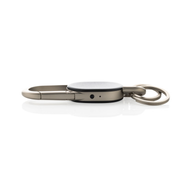 Logotrade promotional products photo of: Keyfinder keychain with worldwide locating and USB C