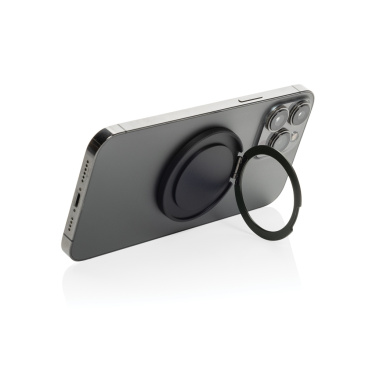 Logo trade promotional gift photo of: Terra Magnetic RCS rplastic magnetic phone holder with ring