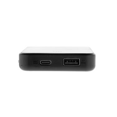 Logotrade promotional product image of: Boostcore RCS recycled plastic powerbank 5.000mAh with USB C