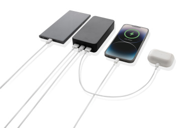 Logo trade business gift photo of: Boostcore RCS recycled plastic powerbank 20.000mAh USB C