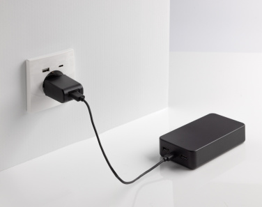 Logo trade promotional giveaway photo of: Boostcore RCS recycled plastic powerbank 20.000mAh USB C