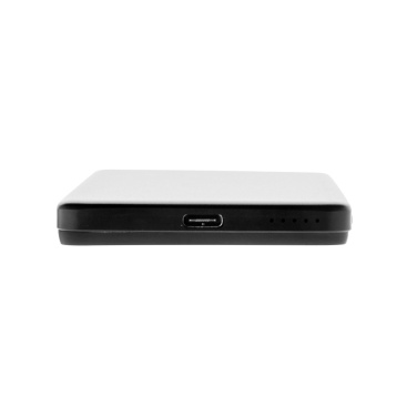 Logotrade promotional item picture of: Orion RCS recycled aluminum 5000 mah 5W magnetic powerbank