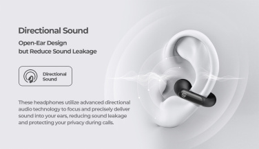 Logotrade promotional giveaway image of: Urban Vitamin Long Beach ENC rplastic wireless earbuds